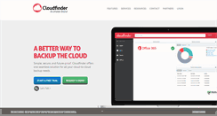Desktop Screenshot of cloudfinder.com